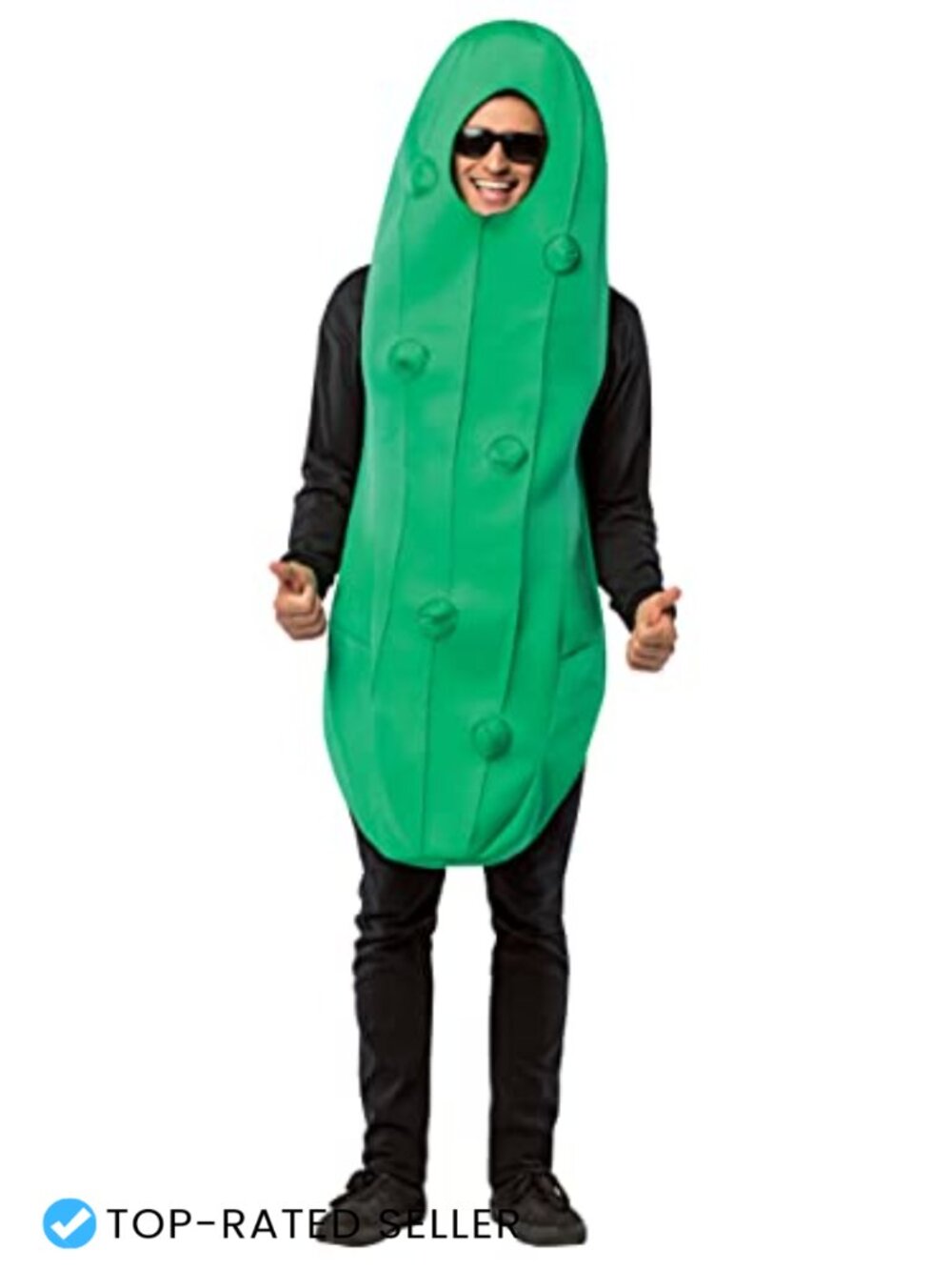 Adult Pickle Costume Foam Tunic Funny Food Halloween Group Cosplay